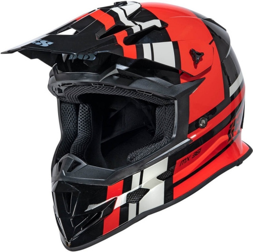 IXS Мотошлем iXS361 2.3 Черно-красный в Рязани