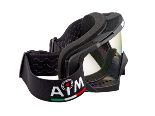 AiM Очки кроссовые 634-800 Black Matt в Рязани