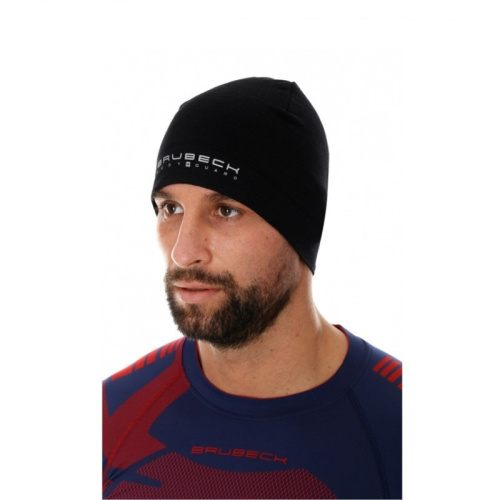 Brubeck Шапка шерстяная Active Wool Черная в Рязани
