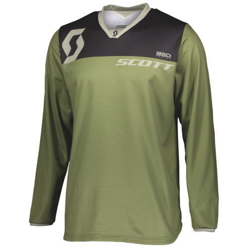 Scott Джерси 350 Dirt green tan в Рязани