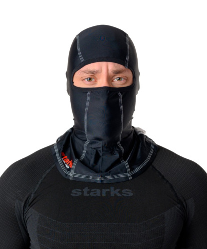 Starks Подшлемник Light + Coolmax черный в Рязани