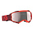 Scott Очки кроссовые Fury red/silver chrome works в Рязани