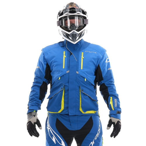 Dragonfly Куртка Эндуро Freeride Blue-Yellow в Рязани