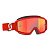 Scott очки кроссовые Primal red/white orange chrome works в Рязани
