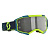 Scott Очки кроссовые Fury LS neon yellow/blue light sensitive grey works в Рязани
