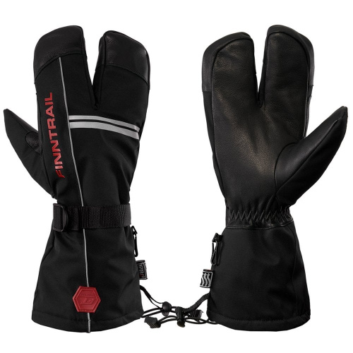 Finntrail Перчатки Lobster 2800 GraphiteRed в Рязани