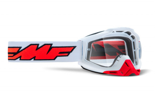 100% Очки FMF Powerbomb Rocket White/Clear в Рязани
