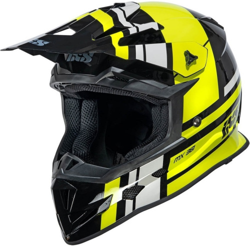 IXS Мотошлем iXS361 2.3 Черно-желтый в Рязани