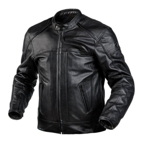 Scout куртка кожаная Daytona Waterproof Black в Рязани
