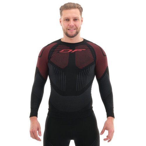 Dragonfly Термофутболка 3DThermo Red с длинным рукавом в Рязани