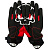Bering Перчатки Walshe Black/Grey/Red в Рязани