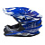 AiM Шлем кроссовый JK803S Blue/White в Рязани