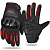 Ones Again Перчатки текст MG-14 black-red в Рязани