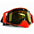 AiM Очки снегоходные с магнитной линзой и подогревом (PRO) 31-103 Accu Heated Orange Glossy в Рязани