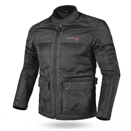 Dimox Мотокуртка текстиль Thunder Mens черный в Рязани