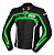 IXS Куртка Sports LD Jacket RS-600 1.0 черно-зеленая в Рязани