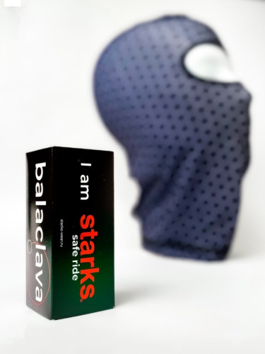 Starks Подшлемник Light Print Moto Черный принт в Рязани