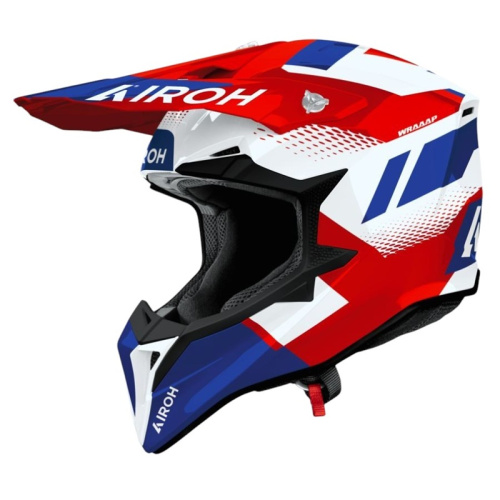 Airoh Шлем Wraaap Vision Red-Blue Gloss в Рязани