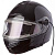 LS2 Мотошлем снегоходный FF325 Strobe Electric Snow Solid Черный в Рязани