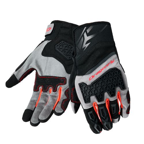 Dragonfly Перчатки DF Terrax Black - Grey в Рязани