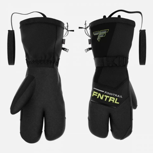 Finntrail Перчатки утепленные Lobster 2801 GraphiteYellow в Рязани