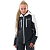 Dragonfly Куртка горнолыжная утепленная Gravity Woman 2025 White Snow-Black в Рязани