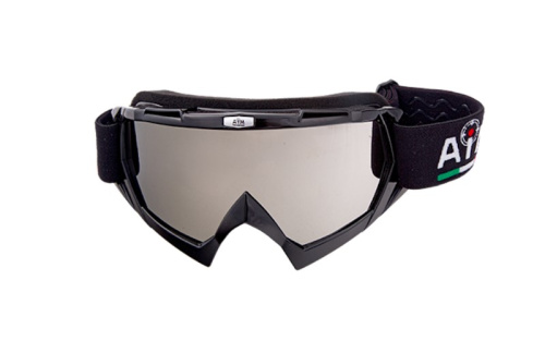 AiM Очки кроссовые 634-100 Black Glossy в Рязани