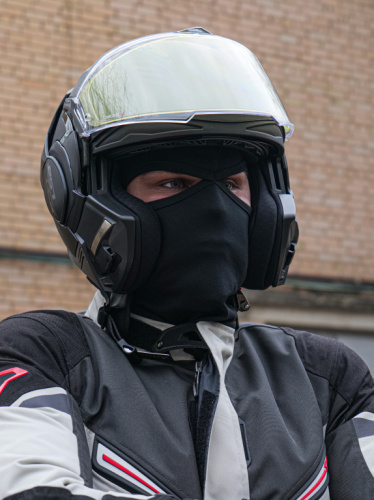 MotoLike Подшлемник Хлопок/Эластан Черный Ninja в Рязани