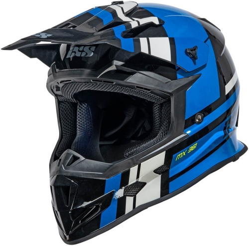 IXS Мотошлем iXS361 2.3 Черно-синий в Рязани