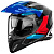 Airoh Мотошлем Bandit Tune Blue/red Gloss в Рязани