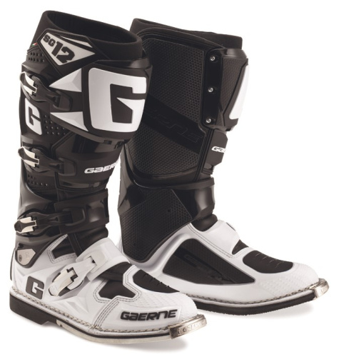 Gaerne Мотоботы SG-12 Black/White в Рязани