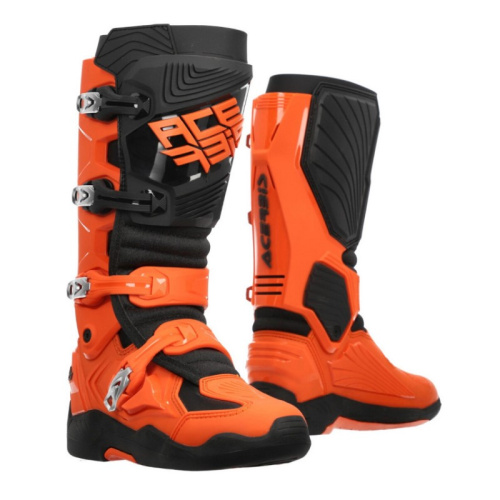 Acerbis Мотоботы кроссовые Whoops Orange/Black в Рязани