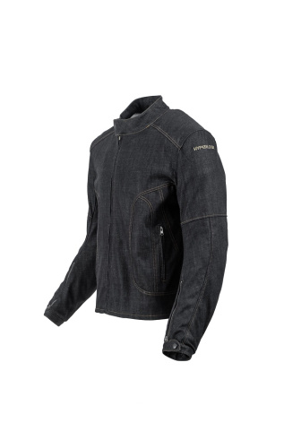 Hyperlook Мотокуртка джинсовая Lion denim Синий в Рязани