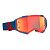 Scott Очки кроссовые Fury dark blue/neon red/orange chrome works в Рязани