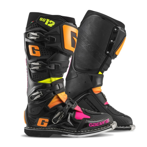 Gaerne Мотоботы SG-12 Black/Orange/Pink в Рязани