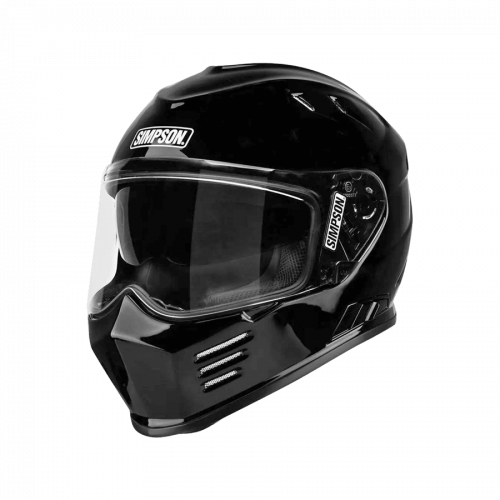 Simpson Шлем интеграл Venom Gloss Black в Рязани