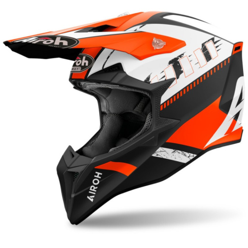 Airoh Мотошлем Wraaap Feel Orange Matt в Рязани