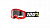 100% Очки детские Strata Mini Goggle Red/Clear Lens в Рязани