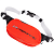 Dragonfly Гермосумка поясная DF Wallet 2л Red-Black в Рязани