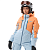 Dragonfly Куртка горнолыжная утепленная Gravity Woman 2025 Mock Orange-Light Blue в Рязани