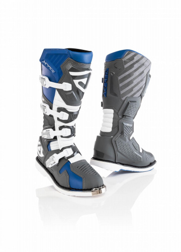 Acerbis Мотоботы кроссовые X-Race Blue/Grey в Рязани